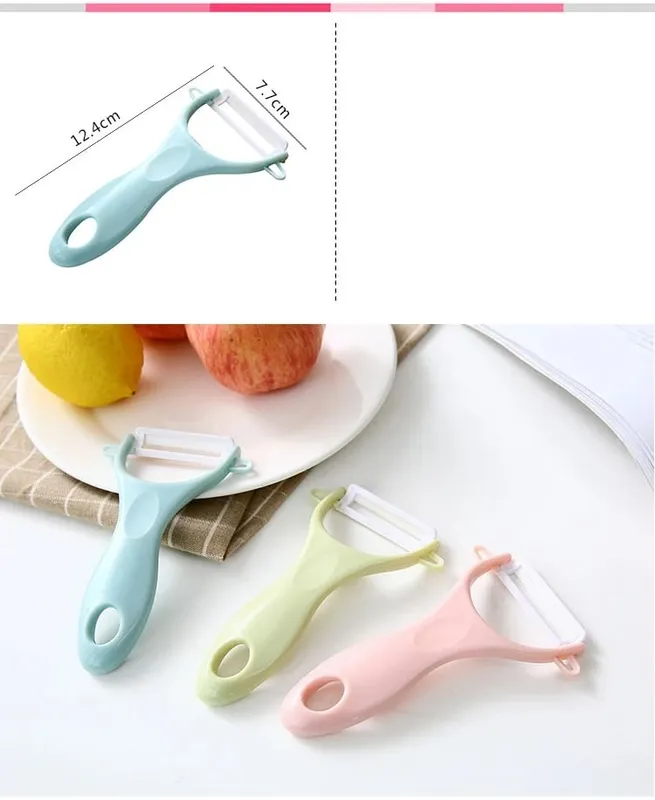 Ceramic Vegetable Fruit Peeler Creative Cutlery Apple Scraping Vegetable Planer Paring Cutter Cooking Tools Knife Potato Peeler — image 8