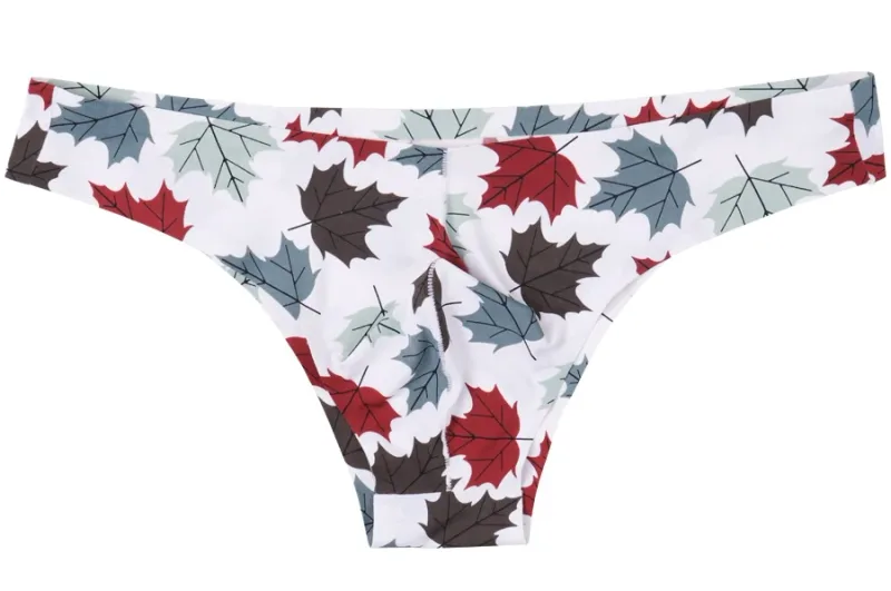 Men Sexy Style Smooth Soft Printed Underwear Men's Thin Underpants Man Low Waist Bikini Ice Silk Briefs Seamless Underwear 817 — image 18