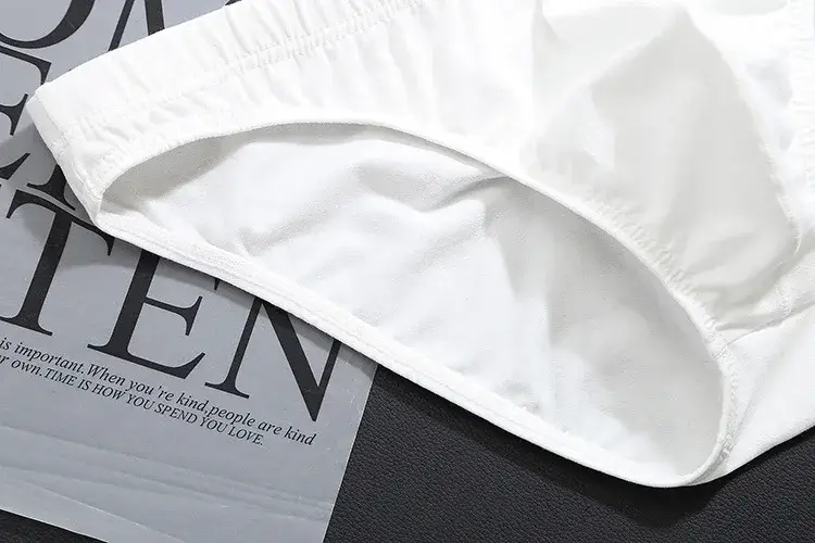 Herenondergoed Effen Kleur Zomer Katoenen Onderbroek Mannelijke Shorts Sexy Slips Big Size Naadloze Man Slipje Voor Mannen