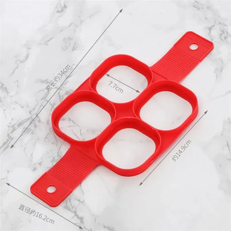 Pancake Egg Ring Maker Nonstick Cooking Tool Round Heart Pancake Maker Egg Cooker Pan Flip Eggs Mold Kitchen Baking Accessories