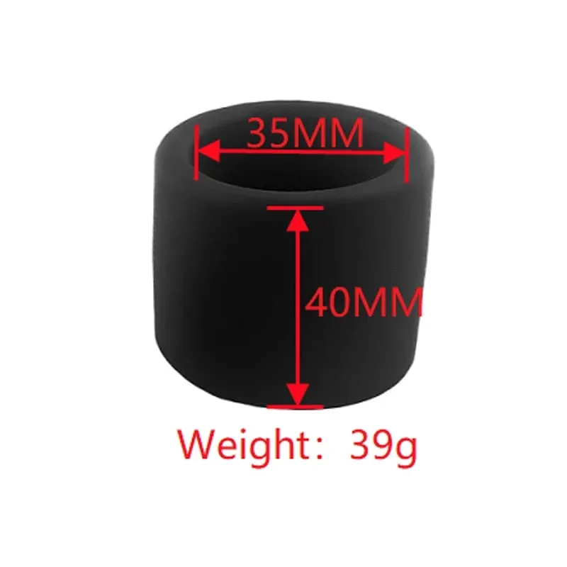 Male Silicone penis lock cock Ring bondage Erection Delay Ejaculation Reusable Enlargement ball stretcher BDSM Sex Toy for Men