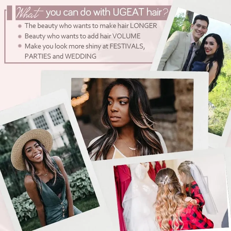 Ugeat Tape in Hair Extensions Remy Braziliaanse Human Hair Extensions Bruine Kleur #4 Tape Extensions Echt Menselijk Haar 2.5 G/stuks — image 6