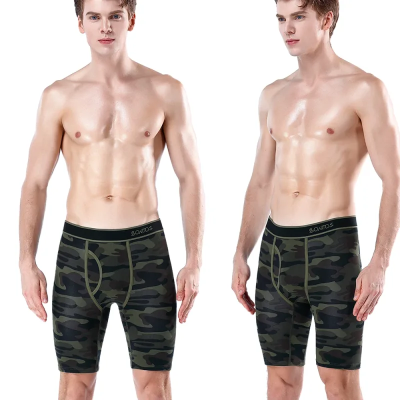 Long Boxer For Men Underwear High Quality Cotton Men's Panties Man Underpants Boxershorts Shorts Sexy