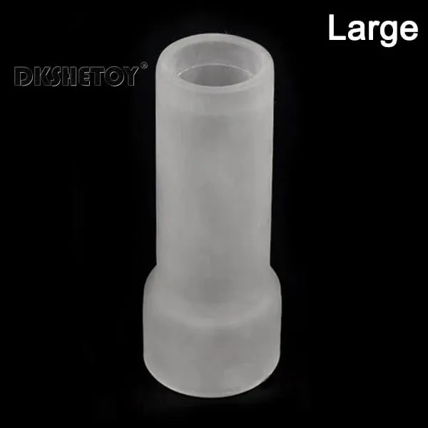 S/M/L Silicone Glande Protezione Cap Giocattoli Del Sesso Manicotto Genitale Dick Allargamento Extender Barella Maniche Per Il Pene Forniture Per Adulti
