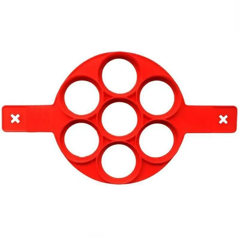 Pancake Egg Ring Maker Nonstick Cooking Tool Round Heart Pancake Maker Egg Cooker Pan Flip Eggs Mold Kitchen Baking Accessories