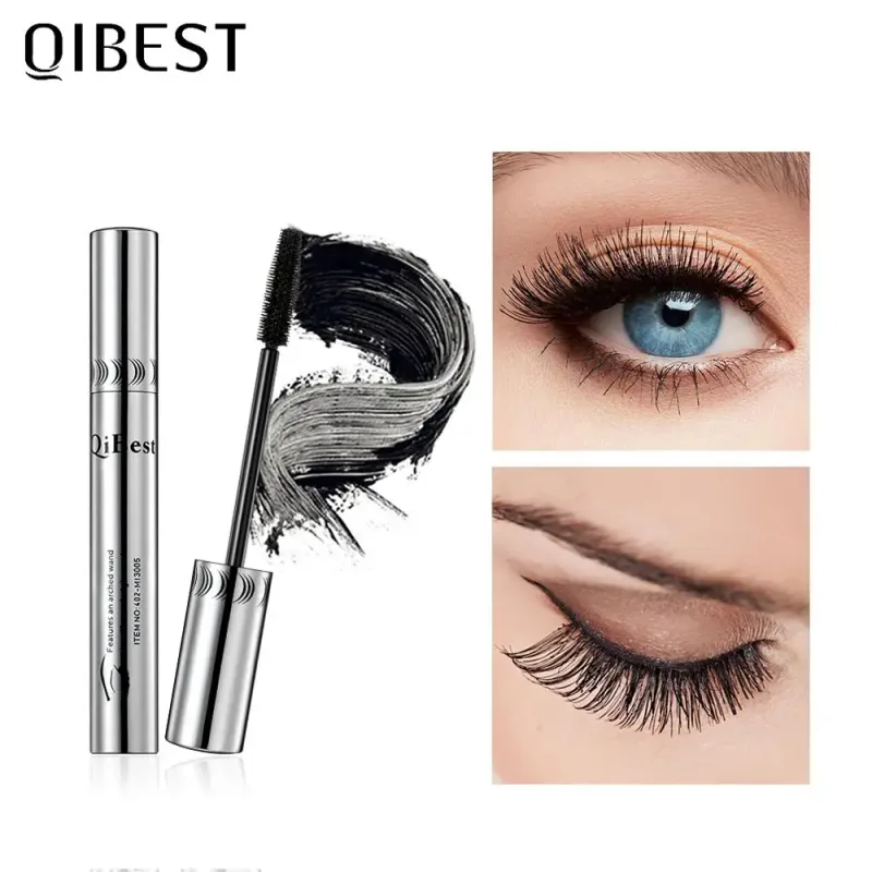 Black Mascara Eyelashes Mascara 4D Silky Eyelashes Lengthening Eyelashes Makeup Waterproof Mascara Volume Eye Cosmetics