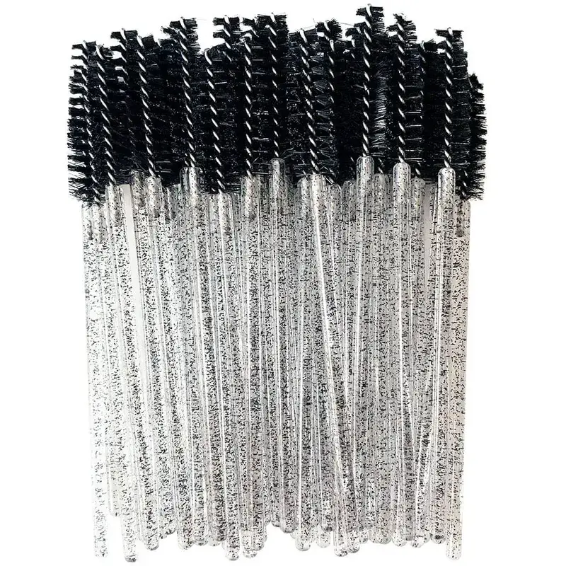 50Pcs Disposable Eyelash Brushes Eyelashes Extension Tools Eyebrow Brush Mascara Wands Applicator Spoolers Eye Lashes Cosmetic — image 8