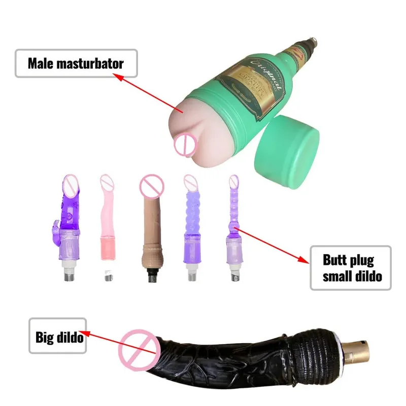Strong Motor Automatic Vibartor Sex Machine with Dildo Attachments Adjustable Gun Love Machine Sex Toys for Man Women Adult Game