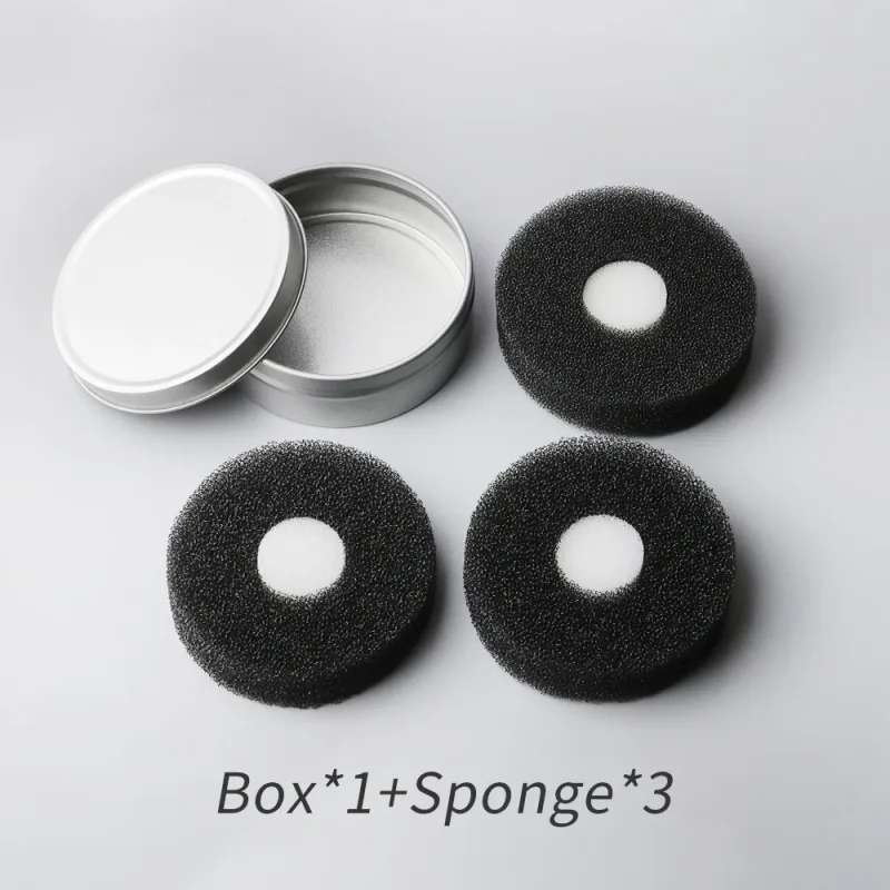 OVW Makeup Brush Dry Cleaner Box Double Use Eye Shadow Brushes Color Remover Sponge Brush Washing Scrubber Clean Kit