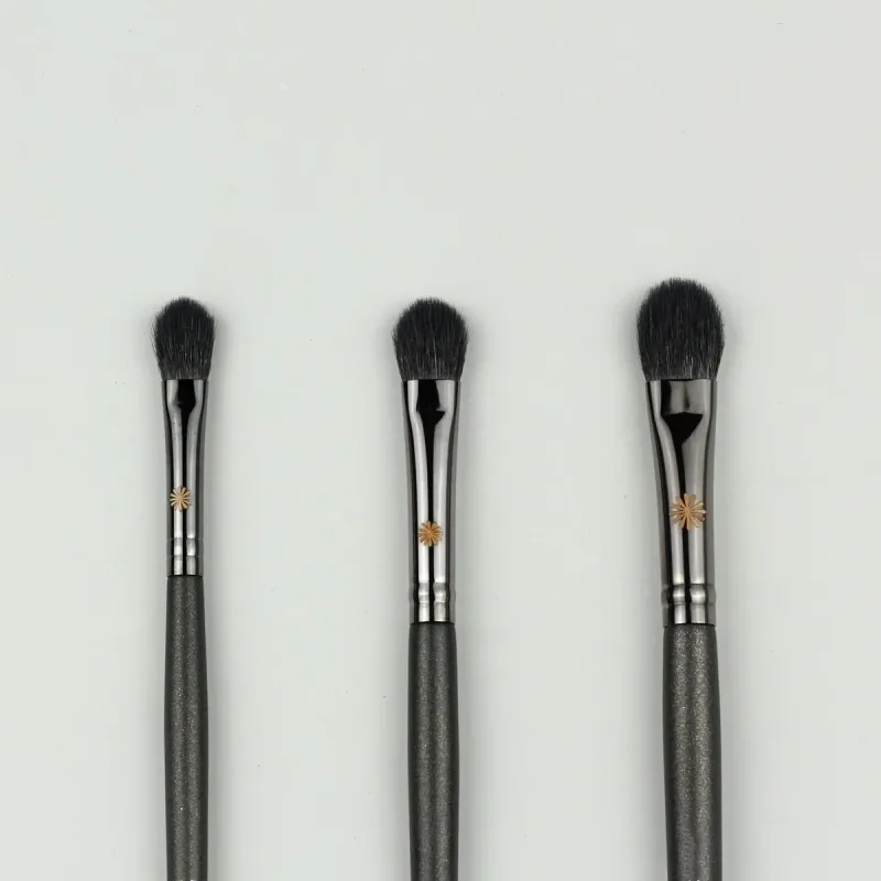 1pc Goat hair Basic Eyeshadow Makeup Brushes small Eye Blending shadow base Big Nose Make up brush animal hair 205a 206a 207a