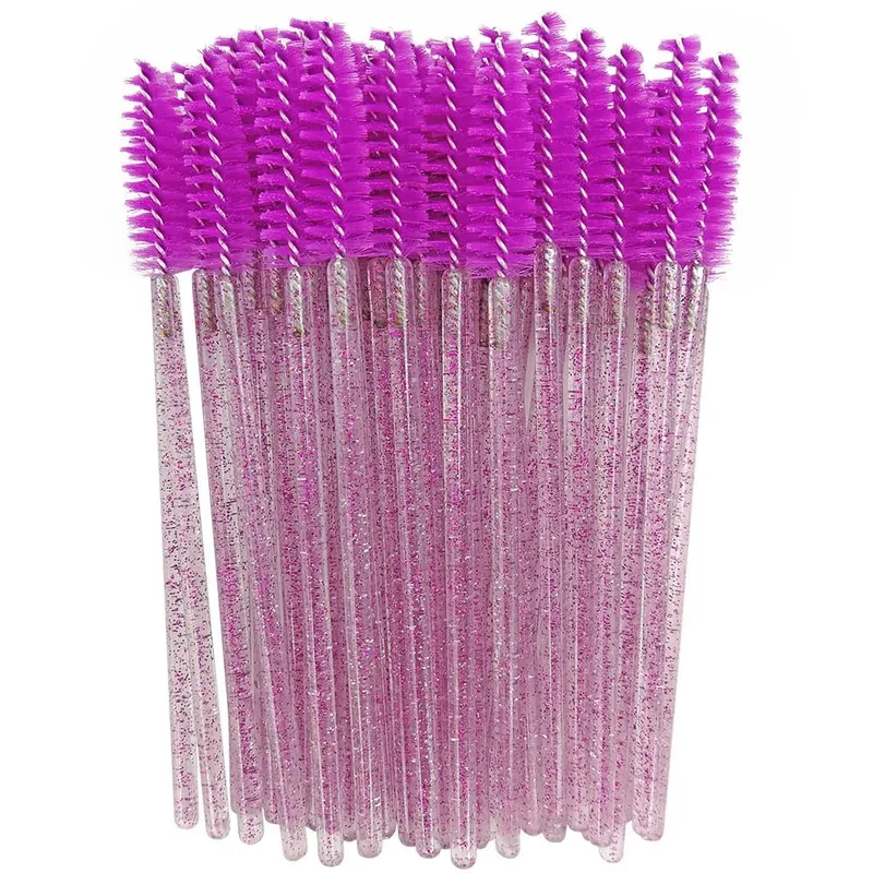 50Pcs Disposable Eyelash Brushes Eyelashes Extension Tools Eyebrow Brush Mascara Wands Applicator Spoolers Eye Lashes Cosmetic — image 10
