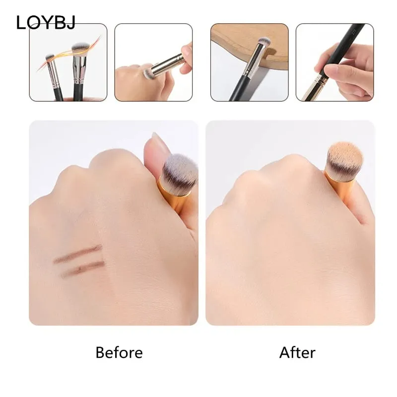 170 Foundation Makeup Brush 270 370 Concealer Brushes Cosmetic Powder Blush Contour Cream Women Face Beauty Make Up Tools