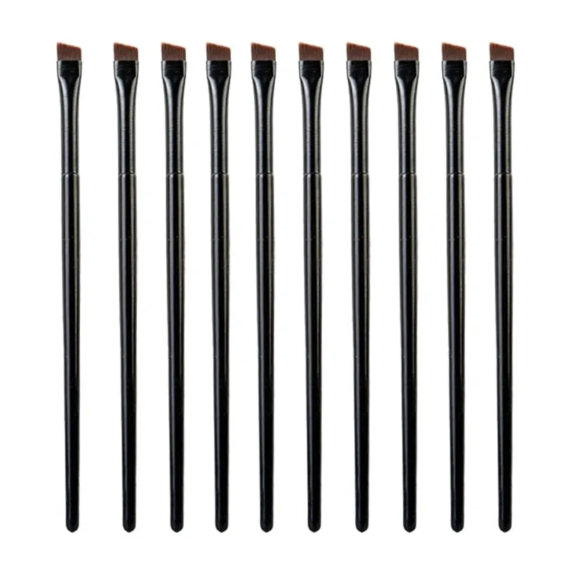 5/10 Pcs Brow Contour Makeup Brushes Eyebrow Eyeliner Brush Professional Super Thin Angled Liner Eye Brush Set Make Up Tools