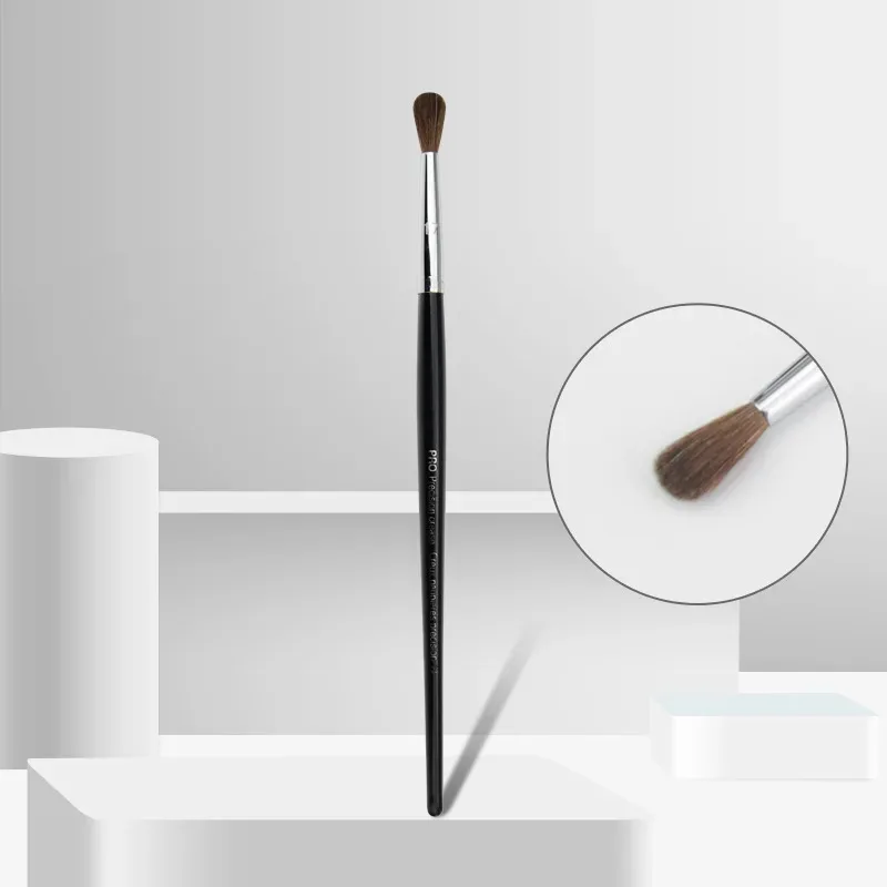 1 piece Pro Precision Crease Makeup brushes Eyeshadow #17 Make up brush Detail Eye Base shadow wood handle cosmetic tools