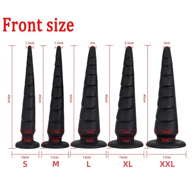 Silicone Huge Anal Plug Long Big Butt Plug With Suction Cup Anal Sex Toys Vaginal Anus Expansion Erotic Products For Men Women