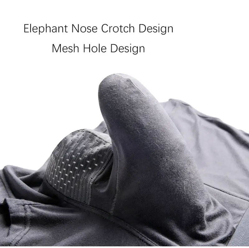 Plus size masculino sexy separado pênis bolso boxer shorts respirável roupa interior masculina calcinha modal masculino elefante nariz cuecas 3256802927192475