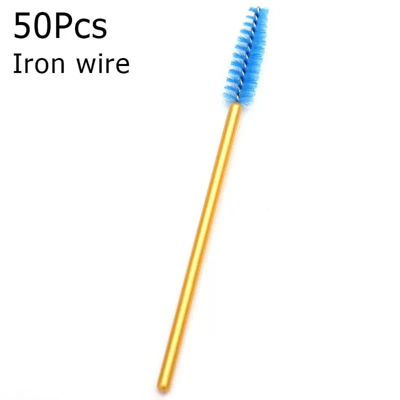50Pcs Disposable Eyelash Brushes Eyelashes Extension Tools Eyebrow Brush Mascara Wands Applicator Spoolers Eye Lashes Cosmetic — image 30