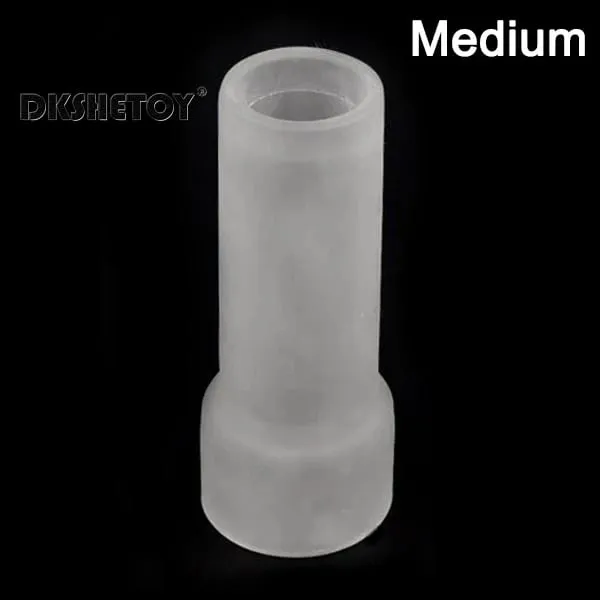 S/M/L Silicone Glande Protezione Cap Giocattoli Del Sesso Manicotto Genitale Dick Allargamento Extender Barella Maniche Per Il Pene Forniture Per Adulti