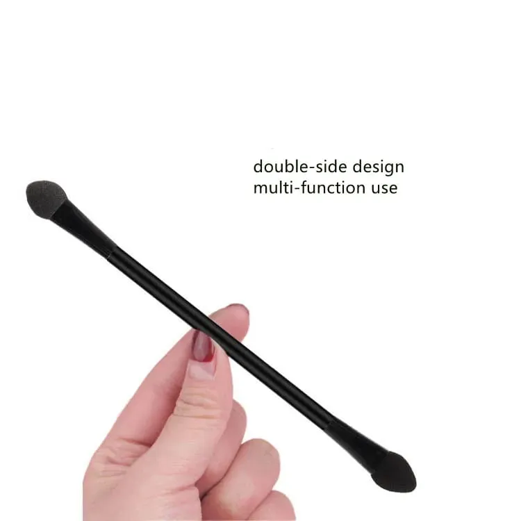 20 Packs Double Head Eyeshadow Brushes 10cm Double-End Eyeshadow Brushes Dual Sides Eyeshadow Sponge Makeup Applicators