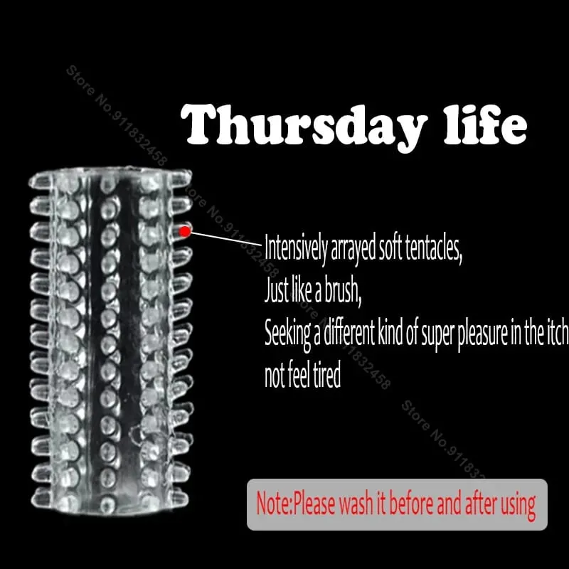 6Pcs Durable Extension Cock Sleeve Sex Products Cock Ring For Men Adult Products Sex Toys For Men Semen Lock Ring — image 5