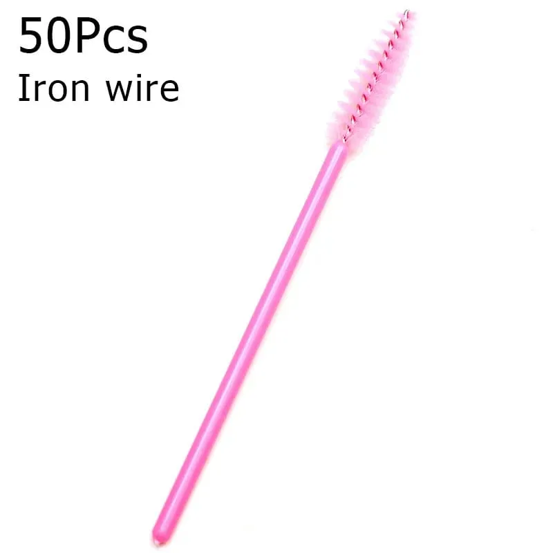 50Pcs Disposable Eyelash Brushes Eyelashes Extension Tools Eyebrow Brush Mascara Wands Applicator Spoolers Eye Lashes Cosmetic — image 20