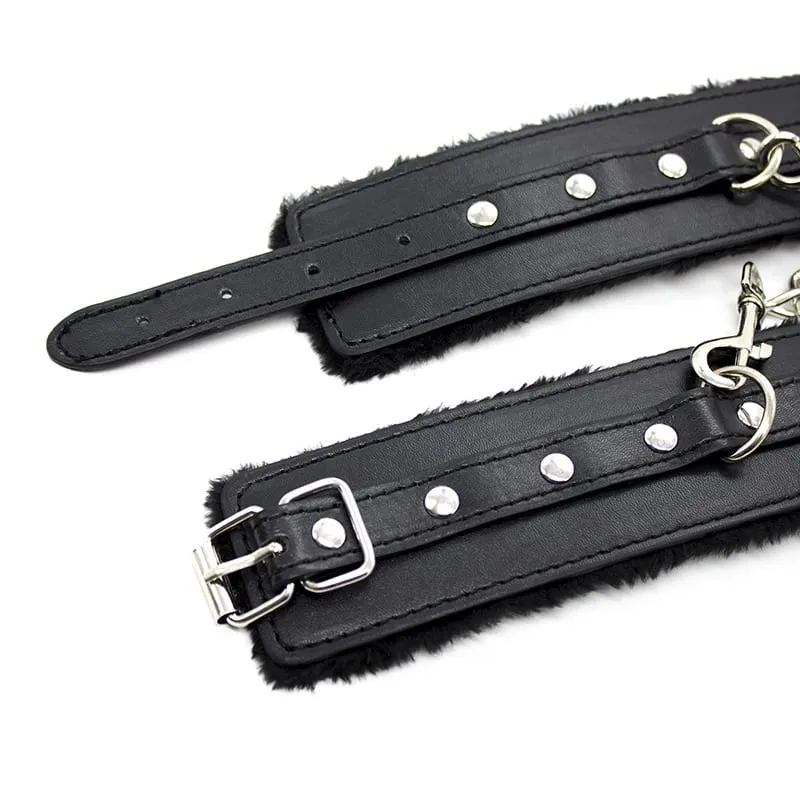 Nessun vibratore per le donne manette per il sesso polsino della caviglia BDSM Bondage restrizioni schiavo giochi erotici per adulti giocattoli del sesso per coppie donne