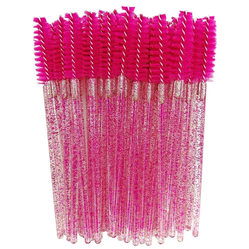 50Pcs Disposable Eyelash Brushes Eyelashes Extension Tools Eyebrow Brush Mascara Wands Applicator Spoolers Eye Lashes Cosmetic — image 9