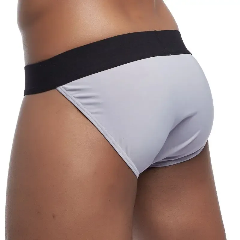 Ropa interior Sexy para Hombre, Tanga para Hombre, ropa interior Gay de malla, Bikini, Calzoncillos para Hombre, pantalones cortos deslizantes, bragas masculinas, suspensorio transpirable