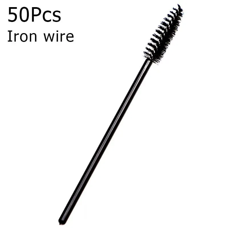 50Pcs Disposable Eyelash Brushes Eyelashes Extension Tools Eyebrow Brush Mascara Wands Applicator Spoolers Eye Lashes Cosmetic — image 16