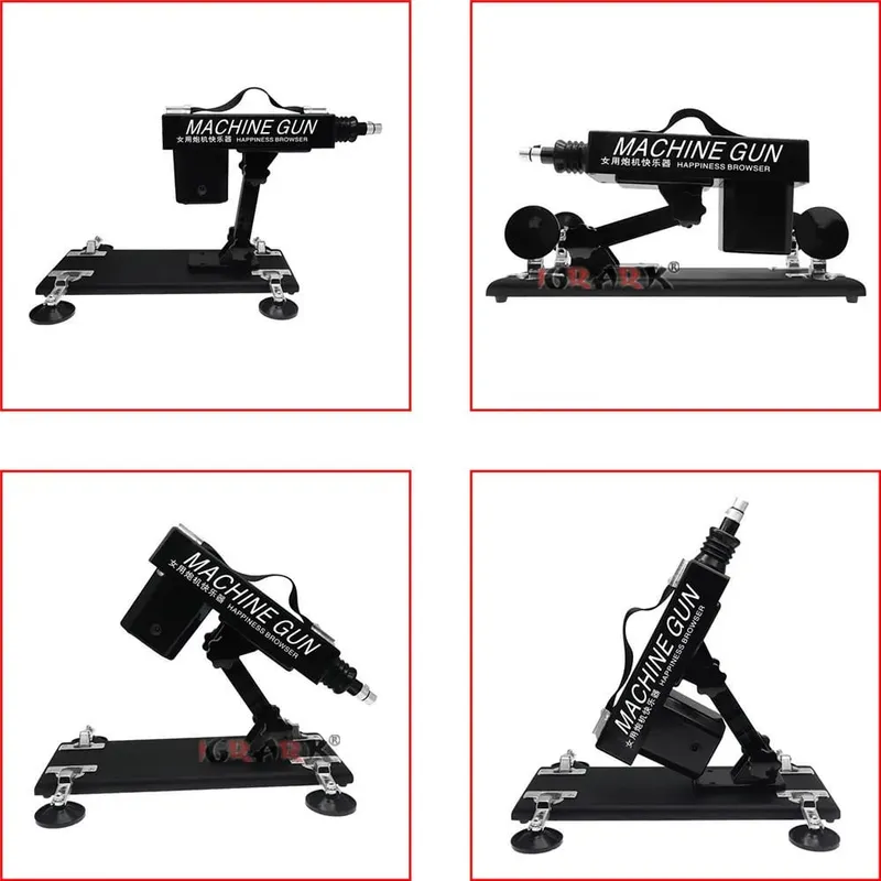 Strong Motor Automatic Vibartor Sex Machine with Dildo Attachments Adjustable Gun Love Machine Sex Toys for Man Women Adult Game