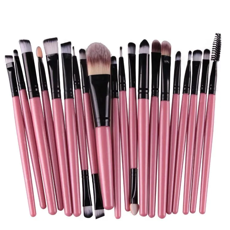 20Pcs Makeup Brush Set Cosmetic Powder Eye Shadow Eyeliner Foundation Blush Blend Beauty Woman Makeup Brushes Maquiagem