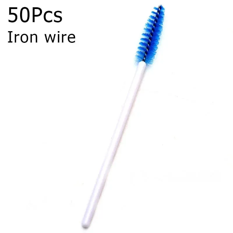 50Pcs Disposable Eyelash Brushes Eyelashes Extension Tools Eyebrow Brush Mascara Wands Applicator Spoolers Eye Lashes Cosmetic — image 19