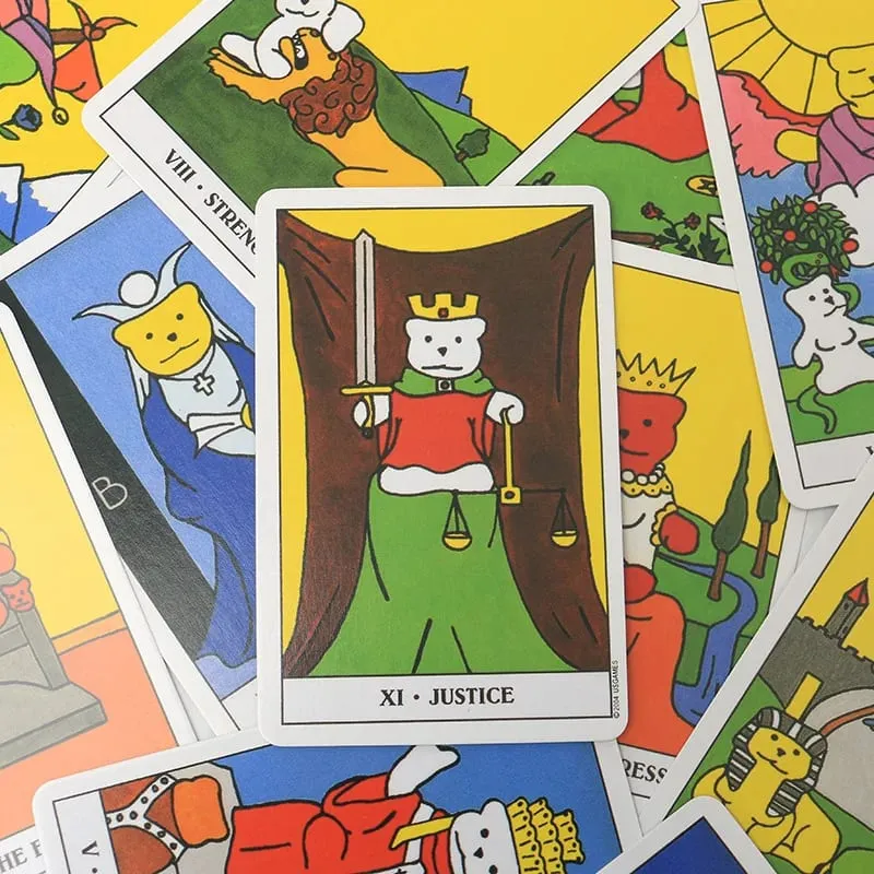 Tarot cards of gummy bear oracle deck board games PDF Guidebook for personal use