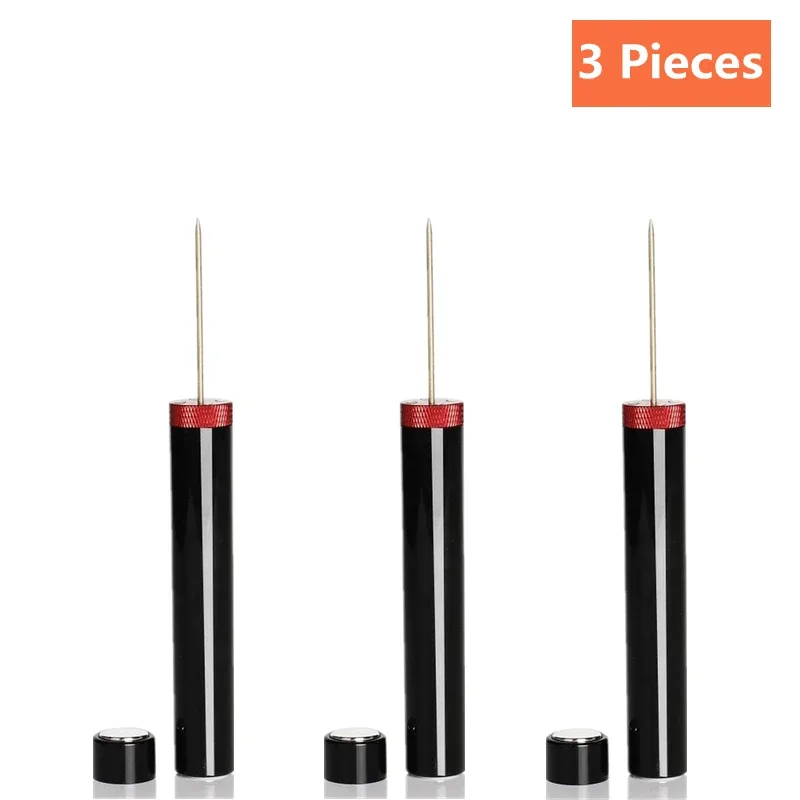 3 Pezzi Pompa d'Aria Cavatappi per Vino Accessori da Cucina Perno Portatile in Acciaio Inossidabile Pressione dell'Aria Apribottiglie per Vino Strumenti Bar di Casa