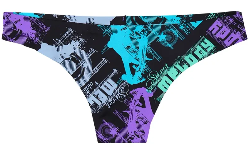 Men Sexy Style Smooth Soft Printed Underwear Men's Thin Underpants Man Low Waist Bikini Ice Silk Briefs Seamless Underwear 817 — image 13