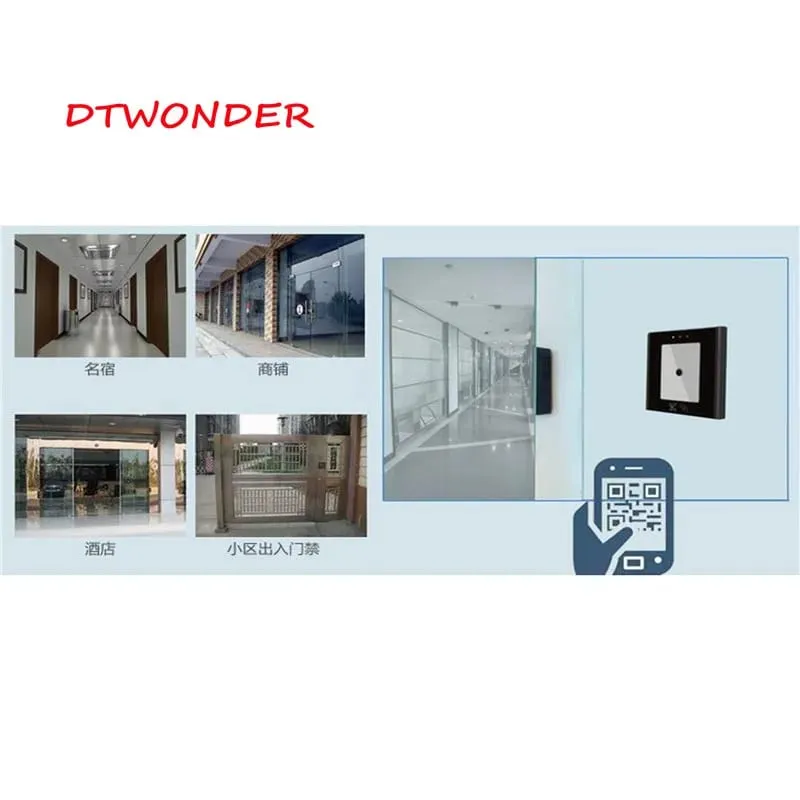 QR Code Reader RFID USB TCP Wiegand Scanner for Access Control and Parking System DT008