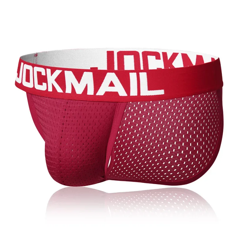 Ropa interior Sexy para Hombre, Tanga para Hombre, ropa interior Gay de malla, Bikini, Calzoncillos para Hombre, pantalones cortos deslizantes, bragas masculinas, suspensorio transpirable