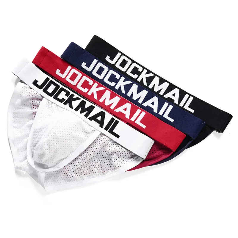 Ropa interior Sexy para Hombre, Tanga para Hombre, ropa interior Gay de malla, Bikini, Calzoncillos para Hombre, pantalones cortos deslizantes, bragas masculinas, suspensorio transpirable