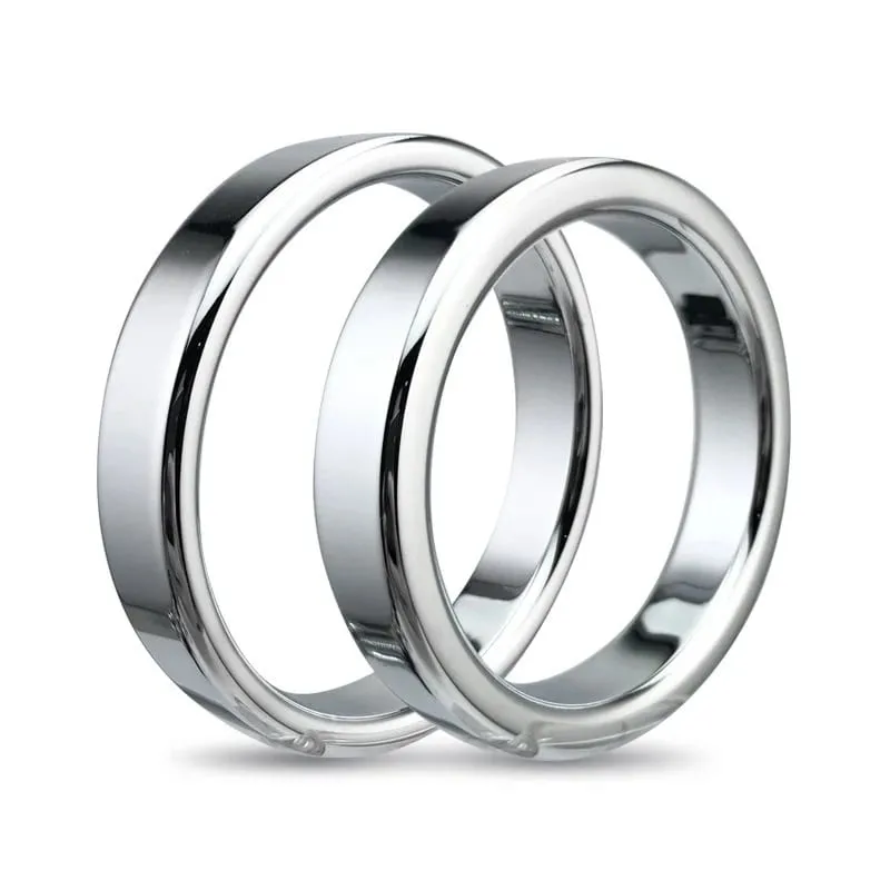 6 sizes Stainless Steel Male Penis Ring Ball Scrotum Stretcher Ejaculation Delay Metal Cock Rings BDSM Sex Toys For Men Cockring
