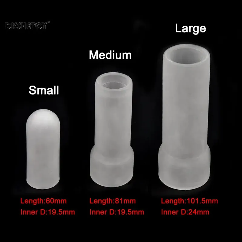 S/M/L Silicone Glande Protezione Cap Giocattoli Del Sesso Manicotto Genitale Dick Allargamento Extender Barella Maniche Per Il Pene Forniture Per Adulti