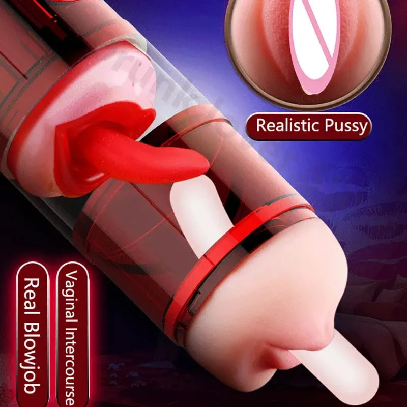 6 sprog Stemmeblowjob/vagina Mand Onani 