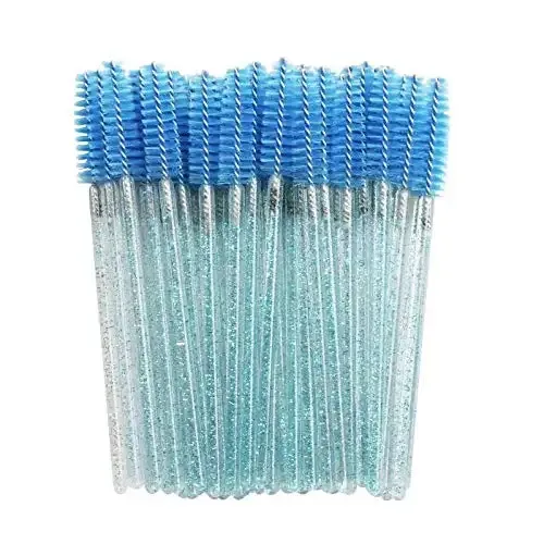 50Pcs Eyelash Brushes Makeup Brushes Disposable Mascara Wands Applicator Multicolors Eye Lashes Cosmetic Brush Makeup Tools