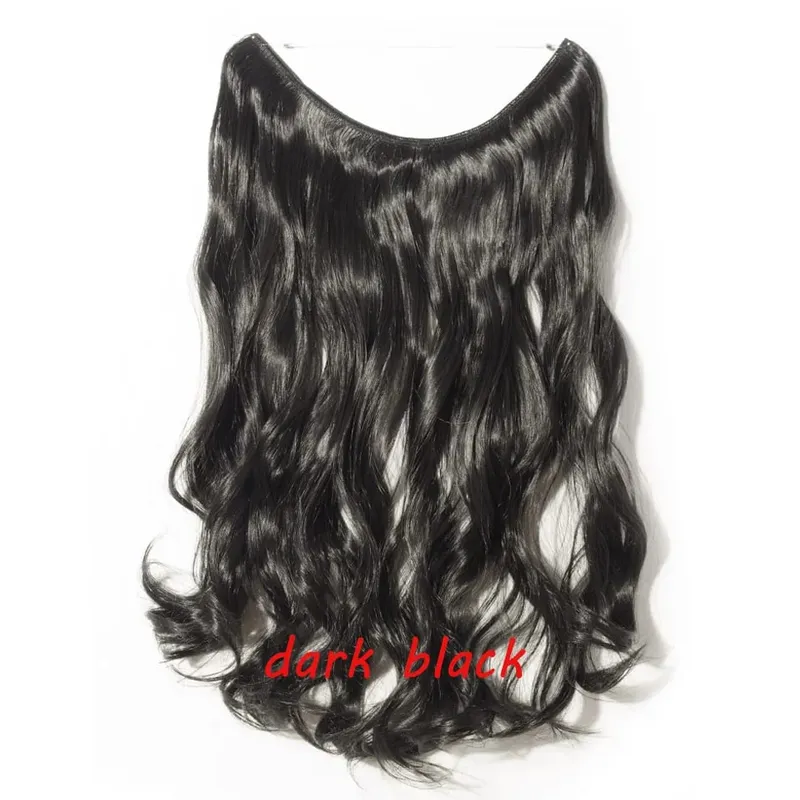 S-noilite 32 kleuren Synthetische Onzichtbare Draad Haarverlenging Clip In Vals Haar Haarstukjes Lange Hair Extensions Voor Vrouwen