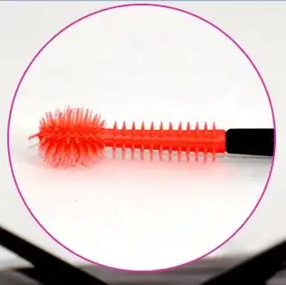 50 pcs/Bag 4 styles High quality Plastic Silicone Soft makeup brushes Eyelash Extension Brushes Makeup Tools length 105mm — image 8