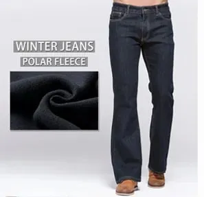 Mens Slim Boot Cut Jeans Classic Stretch Denim Slightly Flare Sky Blue Jeans Casual Stretch Jeans
