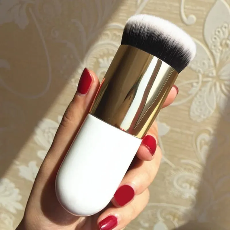 New Chubby Pier Foundation Brush Flat Cream Makeup Brushes Professional Cosmetic Make-up Brush — image 2