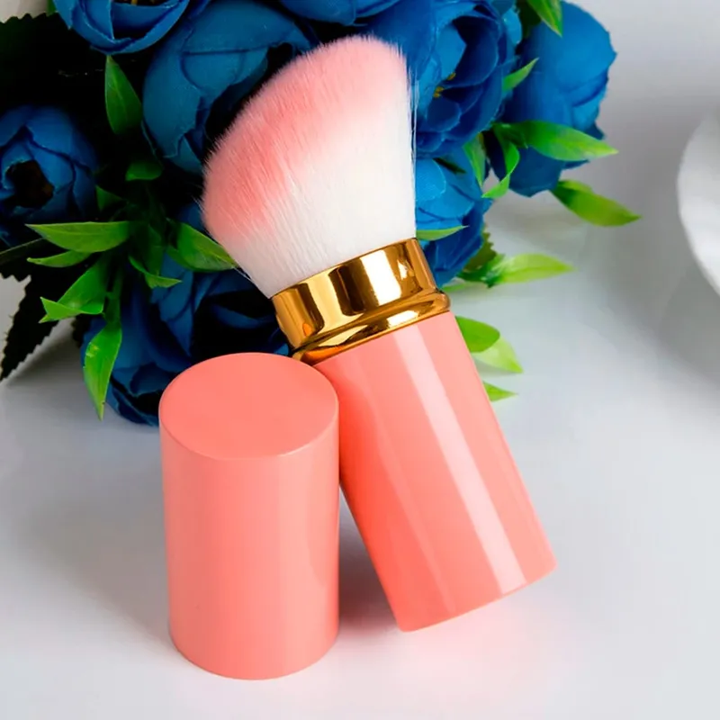 1pcs Professional Makeup Brushes Retractable Blusher Powder Foundation Face Eyes Concealer Kabuki Brush Cosmetic Tools — image 2