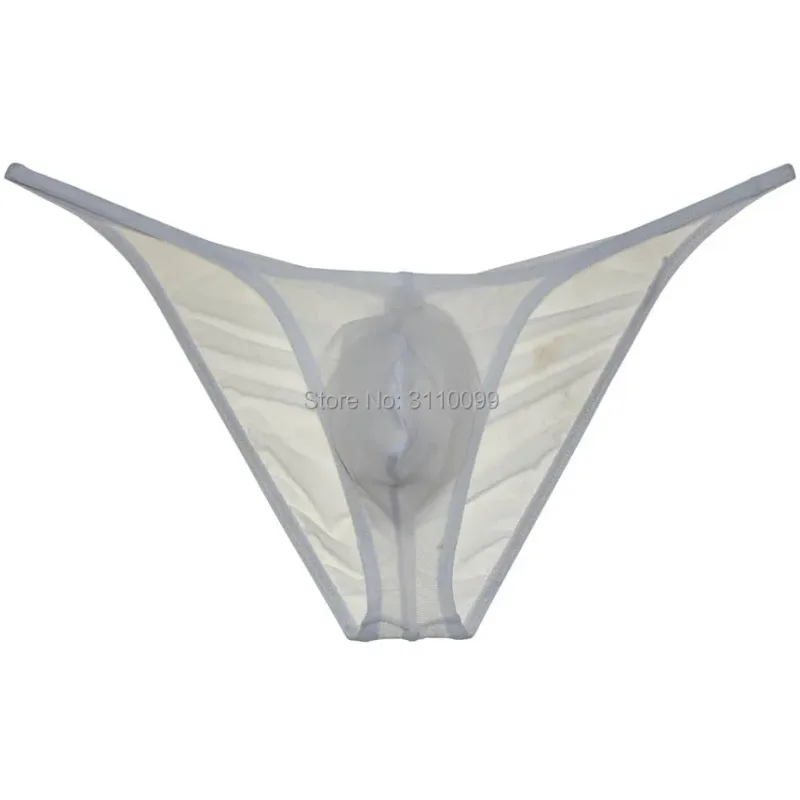 Men's semitransparent and ventilate Briefs Comfort improvement cooler Bikini Underwear — image 2