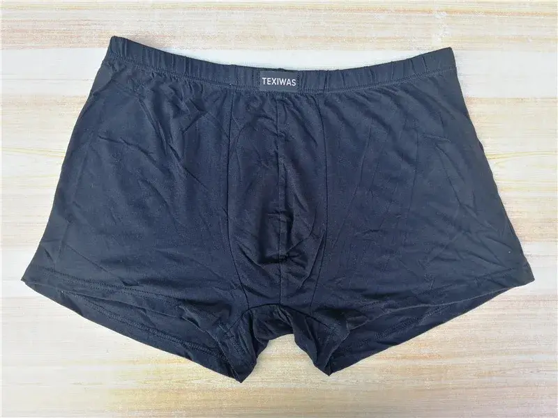 7XL 8XL 100% Cotton 4pcs/lot Big Size underpants Men Boxers plus size large size shorts breathable cotton underwear