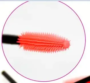 50 pcs/Bag 4 styles High quality Plastic Silicone Soft makeup brushes Eyelash Extension Brushes Makeup Tools length 105mm — image 7